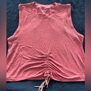 Lulu lemon tank top size 6 with front tie
